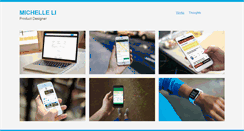 Desktop Screenshot of michellekli.com