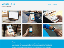 Tablet Screenshot of michellekli.com